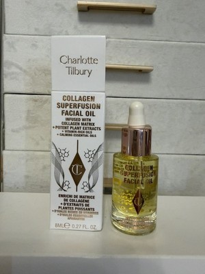 Charlotte Tilbury Collagen Superfusion Facial Oil .27fl oz 8ml New In Box