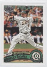 2011 Topps Factory Set Diamond Anniversary Dallas Braden #567 d1f