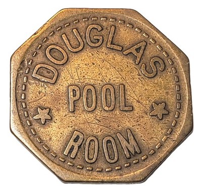 Douglas Pool Room Alexandria Indiana Good For 5 Cents In Trade Pool ...