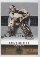 2002-03 SP Authentic UD Promo Steve Shields #8 0a4