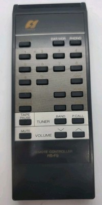 Original Sansui RS-F9 Remote Control 