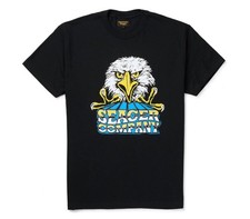 SEAGER BALDY Men's S/S T-Shirt - Black - Large - NWT