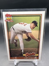 Curt Schilling 1991 Topps #569 Orioles MLB READ FREE SHIPPING