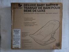 New in Box Summer Infant Deluxe Baby Bather Folding Bath