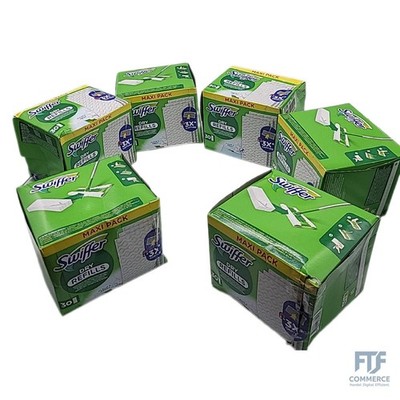 Swiffer Nachfüllpackungen für sauberen und frischen Besen, Packung mit 180 Stück