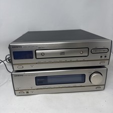 Onkyo C-05 CD and Player Fm/am Amplifier R-05 Bundle WORKS READ