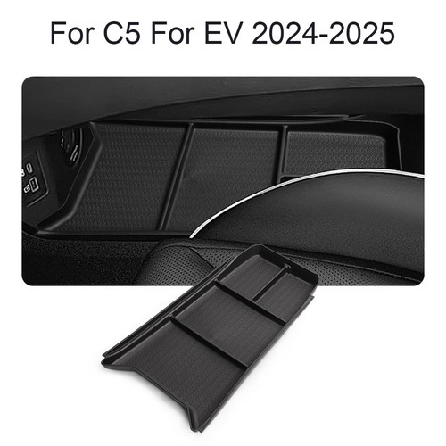 Storage Organizer Box for Car Supplies For C5 2425 Center Console Black - Picture 6 of 7