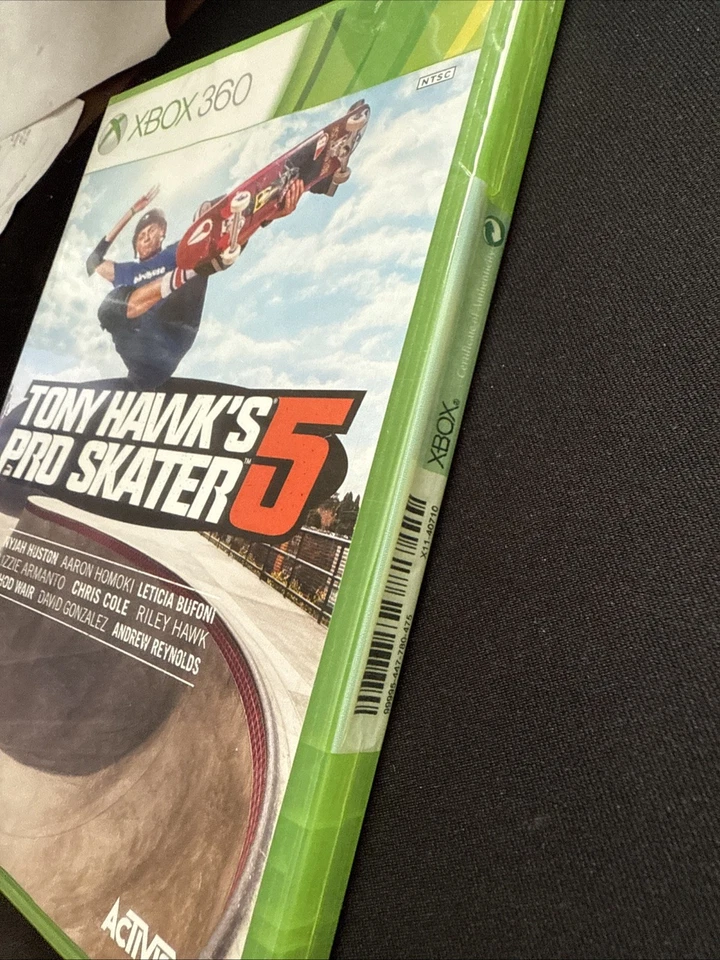 Tony Hawk's Pro Skater 5 Microsoft Xbox 360 2015 - New Sealed Good Condition - Image 4 of 4