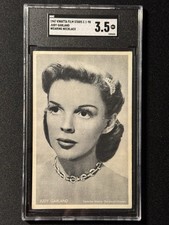 1947 Kwatta Film Stars Judy GARLAND, SGC 3.5 Movies Postcard Size - Wizard of Oz