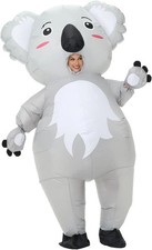 Inflatable Costume Adult Funny Blow Up Suit Halloween Cosplay Party Xmas Dress
