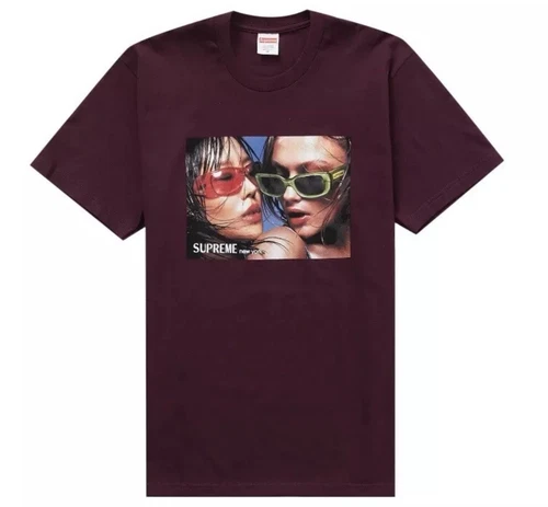 Tee shirt Supreme Eyewear Couleur aubergine Taille XL Neuf SS23