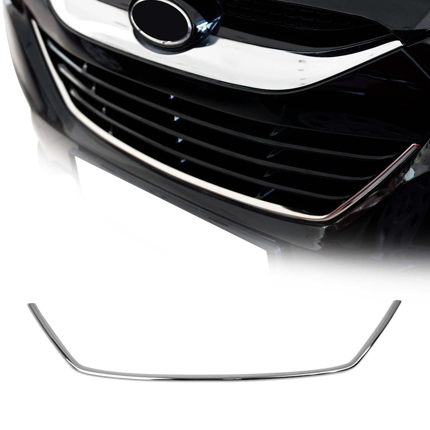 Moulure de grille de calandre chromée pour Hyundai ix35 de 2009 à 2015