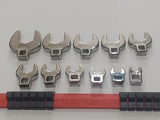 Matco 11pc 3/8  Drive SAE Crowfoot Wrench SET...