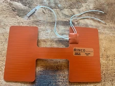 4 Pack Heating Pads, 12V MINCO w/ PEPI C  Thermostat 0C +/-5C