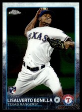 2015 Topps Chrome Lisalverto Bonilla Rookie Texas Rangers #64