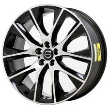 20 Volvo V90 Wheel Rim Factory Oem 70454 2017-2021 Machined Black 20 Volvo V90 Wheel Rim Factory Oem 70454 2017-2021 Machined Black