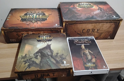 Isfet Mythic Battles Kickstarter Set - Storage, Core, Duat + Conan