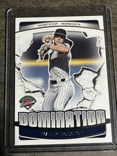 2025 Panini Prospects Marek Houston DOMINATION Minnesota Twins Insert RC 