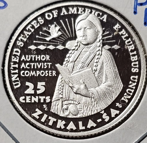 A 2024 S (999 Silver) Washington Quarter Proof (Zitkala Sa) -NICE!!