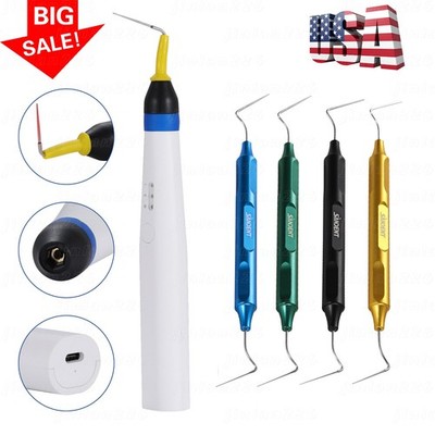 Dental Cordless Gutta Percha Obturation System Endo Heated Pen/Hand Plugger