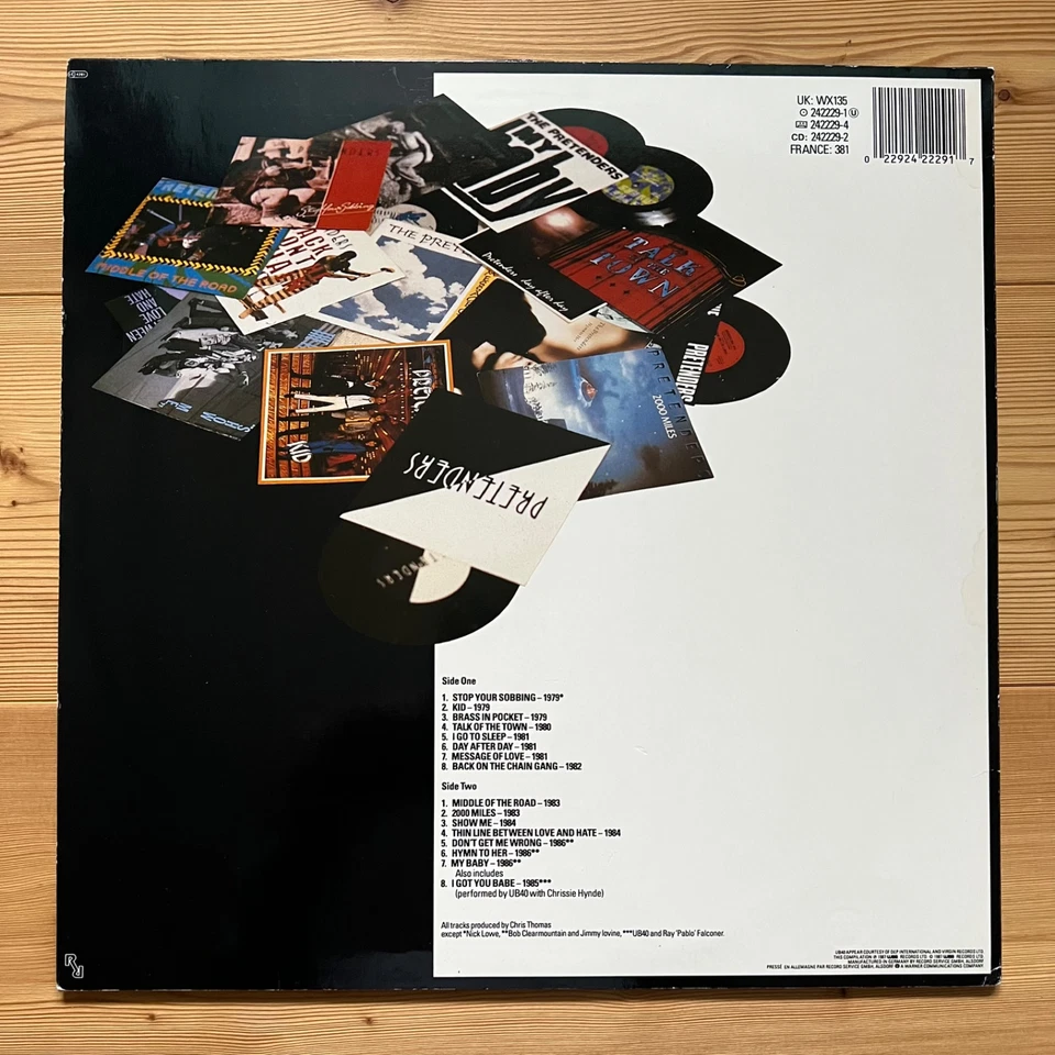 Pretenders The Singles Vinyl - Bild 2 von 4