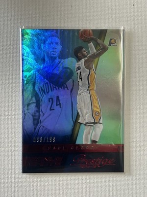 2014-15 Panini Prestige Bonus Shots Red 101/199 Paul George #109