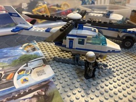 Lego City Police Sets Lot 60048, 60239, 7741, and 7236