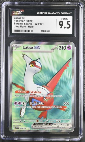 Latias ex graded CGC 9.5 for sale on eBay