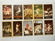 (10) 1969 NABISCO TEAM FLAKES BASEBALL HAND CUT LOT⚾️⚾️ HOF/STARS SEAVER/BROOKS+
