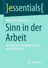 Friedericke Hardering | Sinn in der Arbeit | Taschenbuch | Deutsch (2020) | ix