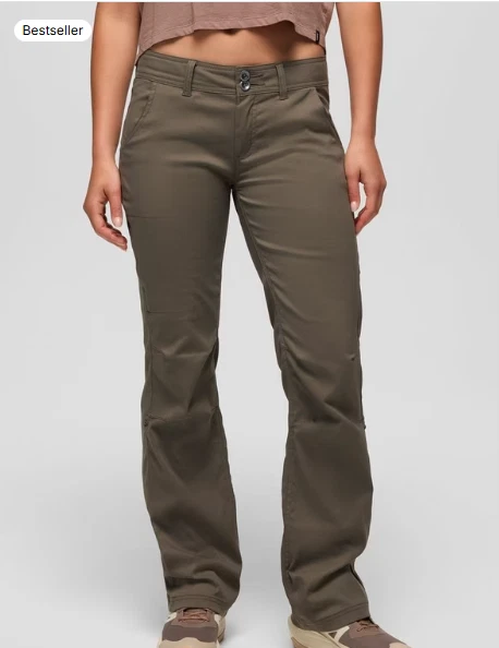 Prana Halle Pant II Slate Green Size 12 Hiking Climbing Pants