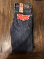 Levi 511 Slim Performance Denim Dark Blue Jeans 28x30 Sz 16 Regular NWT