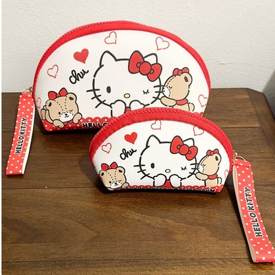 NWOT: Hello Kitty & Tiny Chum - Set of 2 Makeup / Accessory Bags 