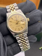 Rolex Datejust Watch 36mm Steel And Gold-Box-Papers-(1211)