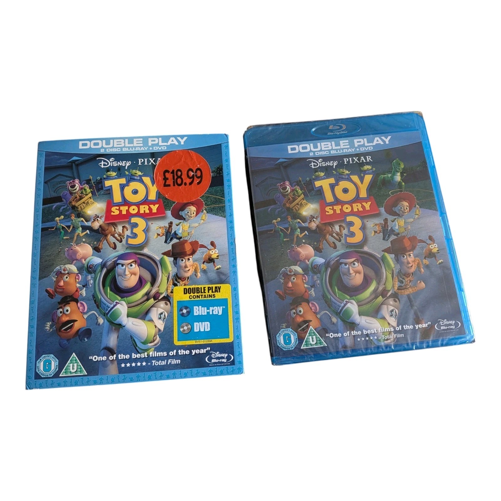 Toy Story 3 (BluRayDVD, 2010) Double Play New & Sealed With Cardboard Sleeve