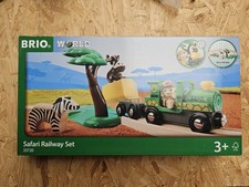Brio World Safari Railway Set 33720 Wooden Railway Trains 2013 New Boxed