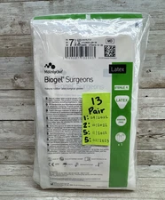 Biogel Surgeons LATEX Surgical Gloves Molnlycke, *13 Pair* Size: 7.5 *See Dates*