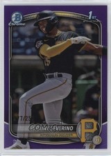 2025 Bowman Chrome Prospects Purple Refractor /250 Jhonny Severino #BCP-233 5y7