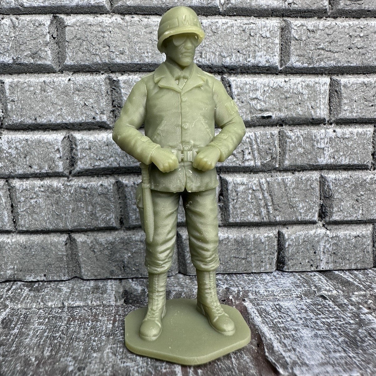 値下げ！マテル ミニカー 32 U.S. ARMY World War 2 MP American Toy Soldier MILITARY POLICE Resin 1