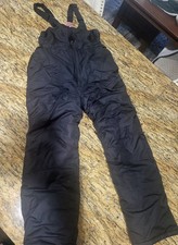 All In Motion 3M Thinsulate KIDS Snowsuit Snow Bib Ski Pants Water Resistant L