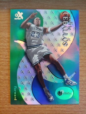 CEDRIC CEBALLOS 1999-00 SkyBox E-X #52 NM-MT Mavericks  ID:515