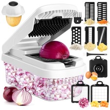 Vegetable Chopper,12in1 Multifunctional Food Chopper,Professional Onion Chopp...