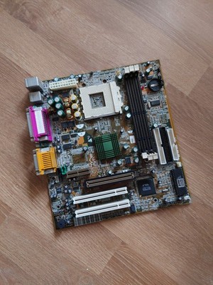 BIOSTAR Mainboard M7VKA VER.1.0 Sockel A 462 mATX defekt als Ersatzteilspender
