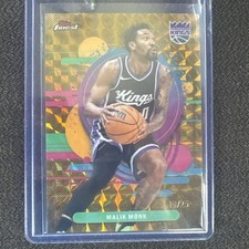 2025-26 Topps Finest - Uncommon Malik Monk #170 Gold Geometric Refractor /25