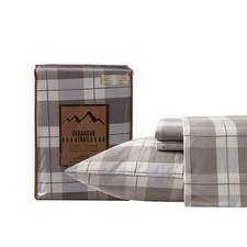 - 100 Cotton Double Flannel Sheet Set Softly Brushed Cotton Flannel Sheets -...