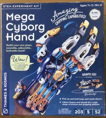 Thames & Kosmos Mega Cyborg Hand STEM Experiment Kit Open Box SEALED
