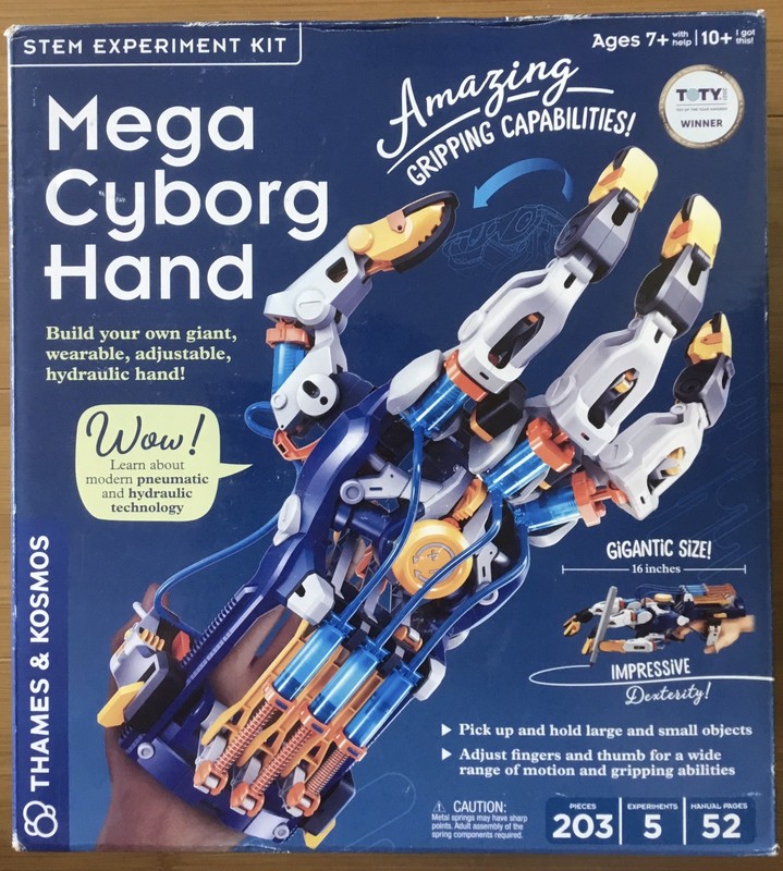 Thames & Kosmos Mega Cyborg Hand STEM Experiment Kit Open Box SEALED