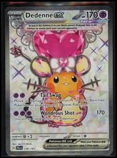 DEDENNE EX 239/193 ULTRA RARE PALDEA EVOLVED POKEMON HOLO NEAR MINT on eBay