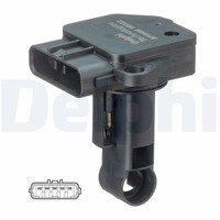 1X Delphi AF10496-12B1 Luftmassenmesser FüR Toyota