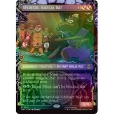 Splinter, Radical Rat [Showcase Foil] #251 Prices | Magic Teenage Mutant  Ninja Turtles | Magic Cards